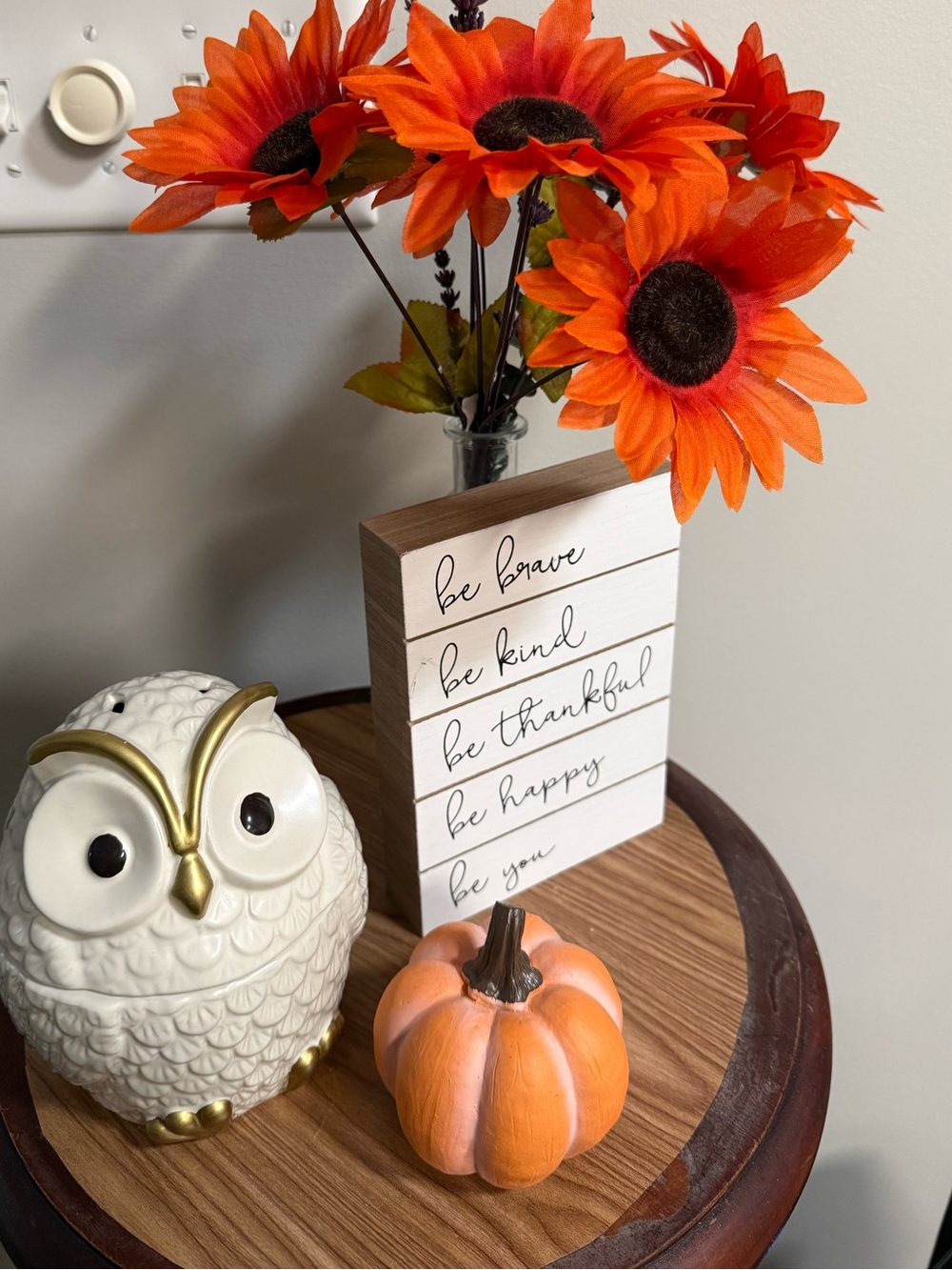 Pink Zebra Bright Orange Faux Sunflower Bouquet